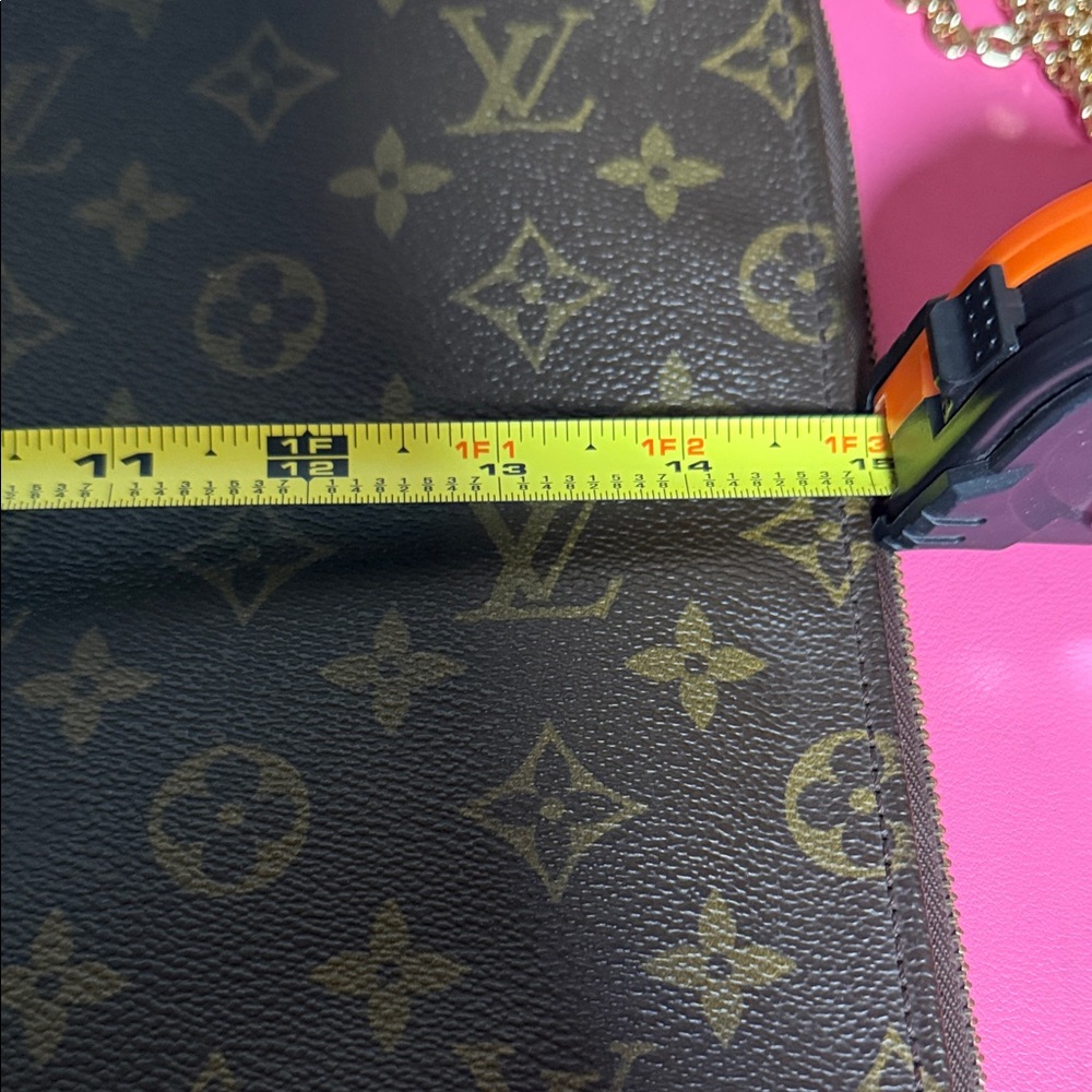 Louis Vuitton Brown Monogram Canvas Zip Portfolio - Picture 2 of 14